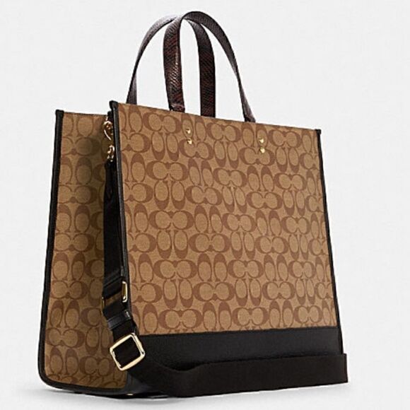 NWT Coach X Jean Michel Basquiat Dempsey Tote 40 RARE LIMITED EDITION - Picture 2 of 16